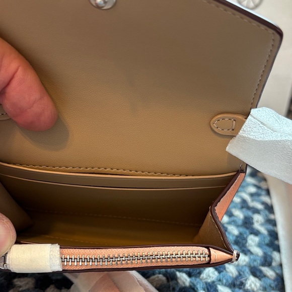 Coach Tangerine Leather Crossbody - Picture 5 of 5